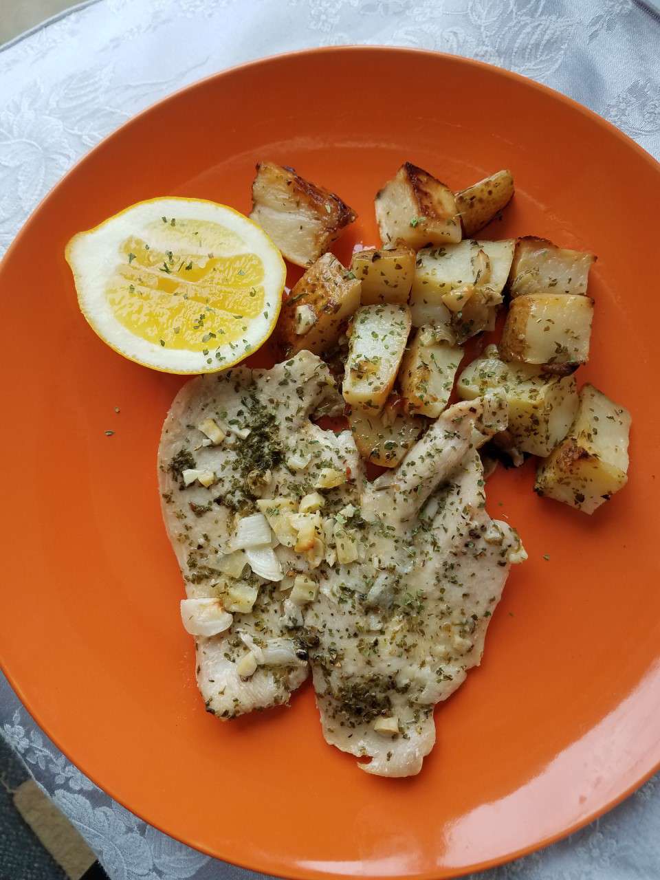 Garlic Lemon Italian Chicken
