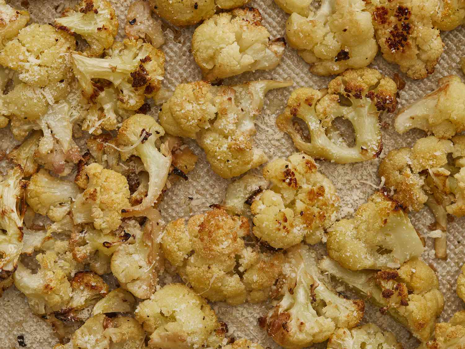 Garlic Lemon Roasted Cauliflower