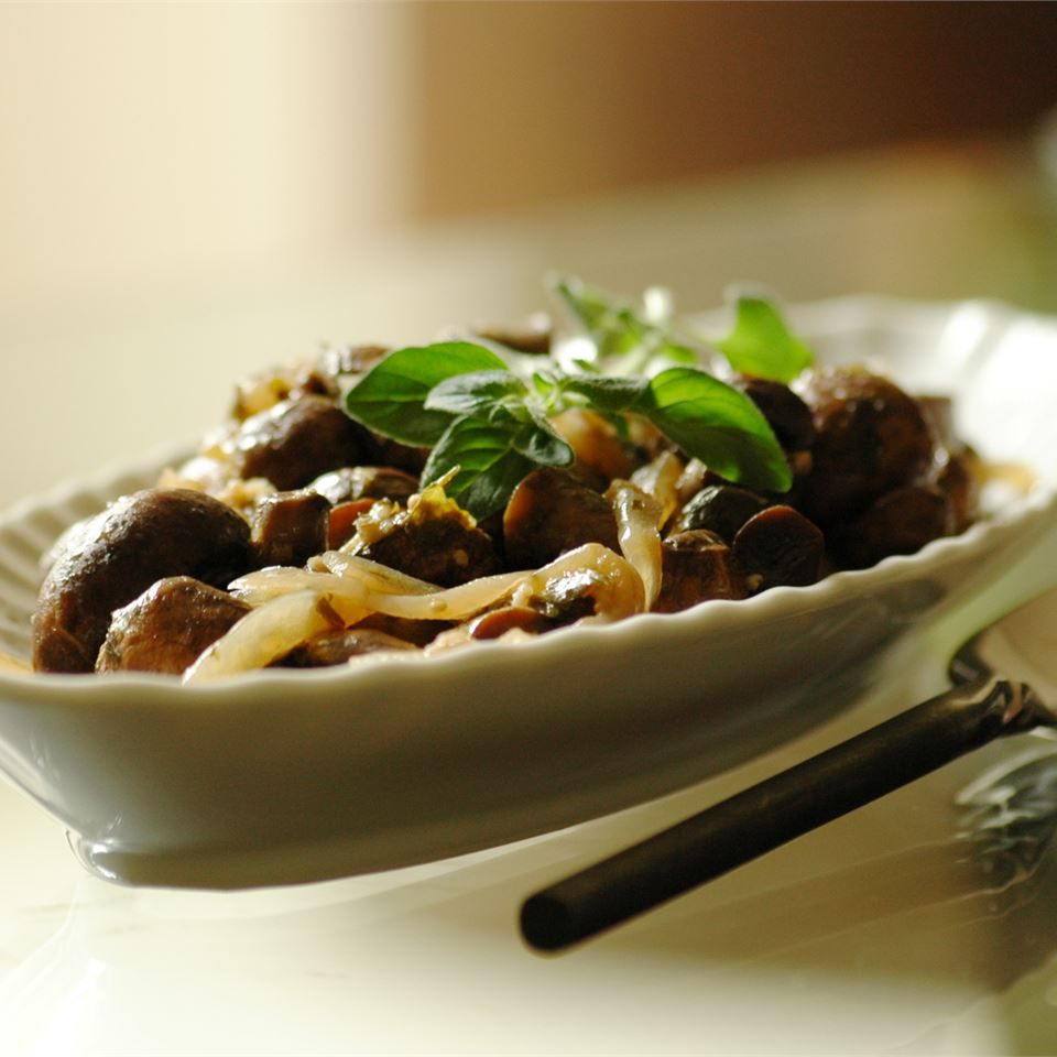 Garlic Marinated Mushrooms