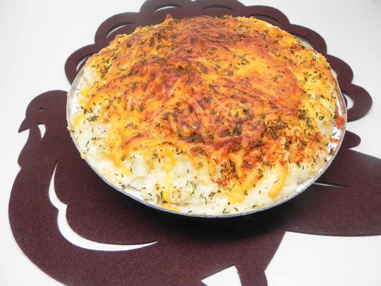 Garlic Mashed Potato Casserole