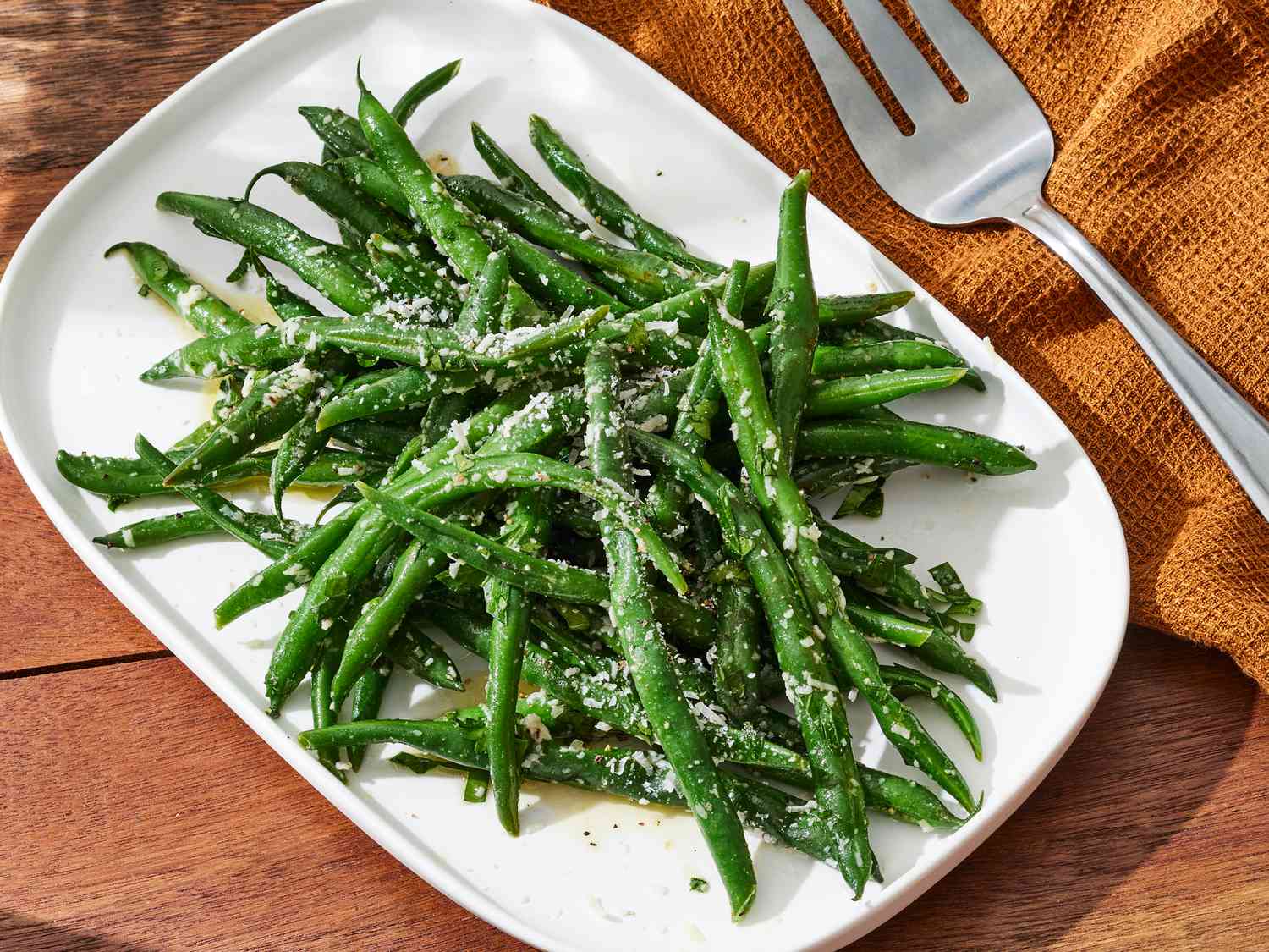 Garlic Parmesan Green Beans