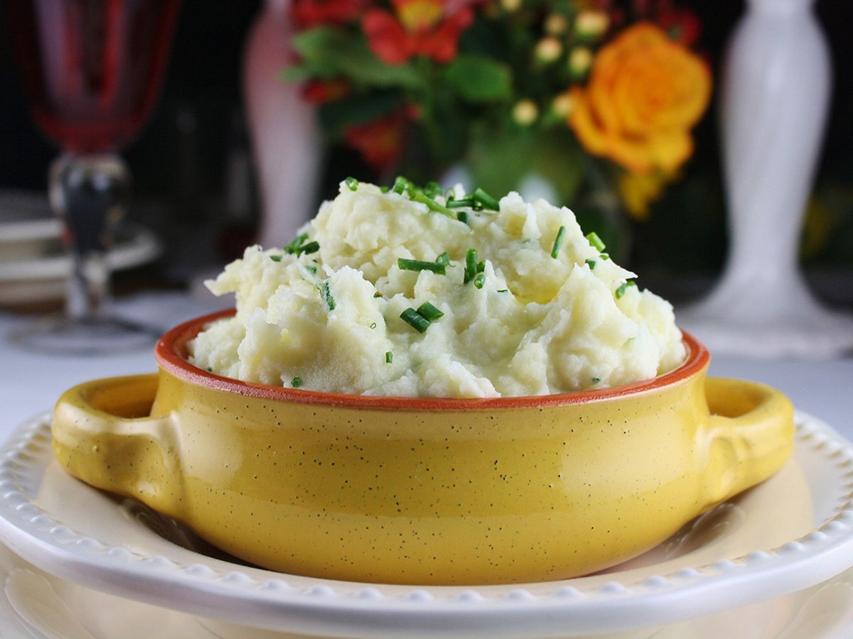 Garlic Parmesan Mashed Potatoes