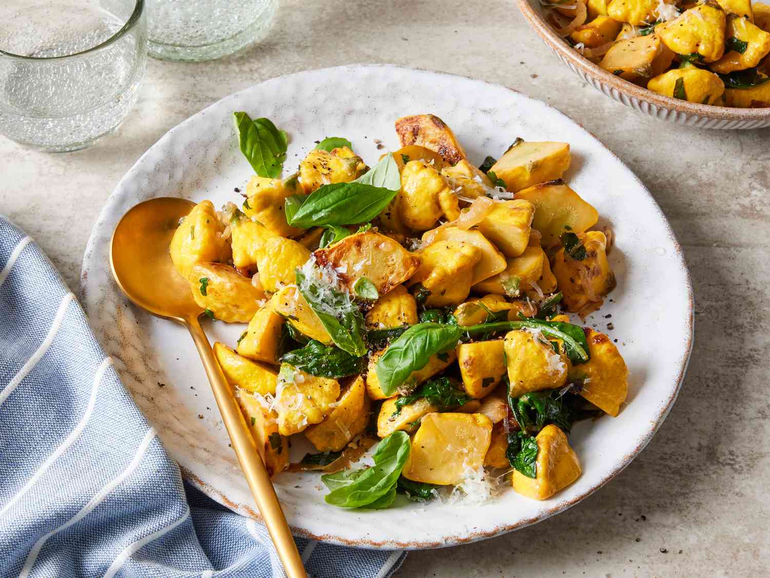 Garlic Parmesan Sautéed Squash