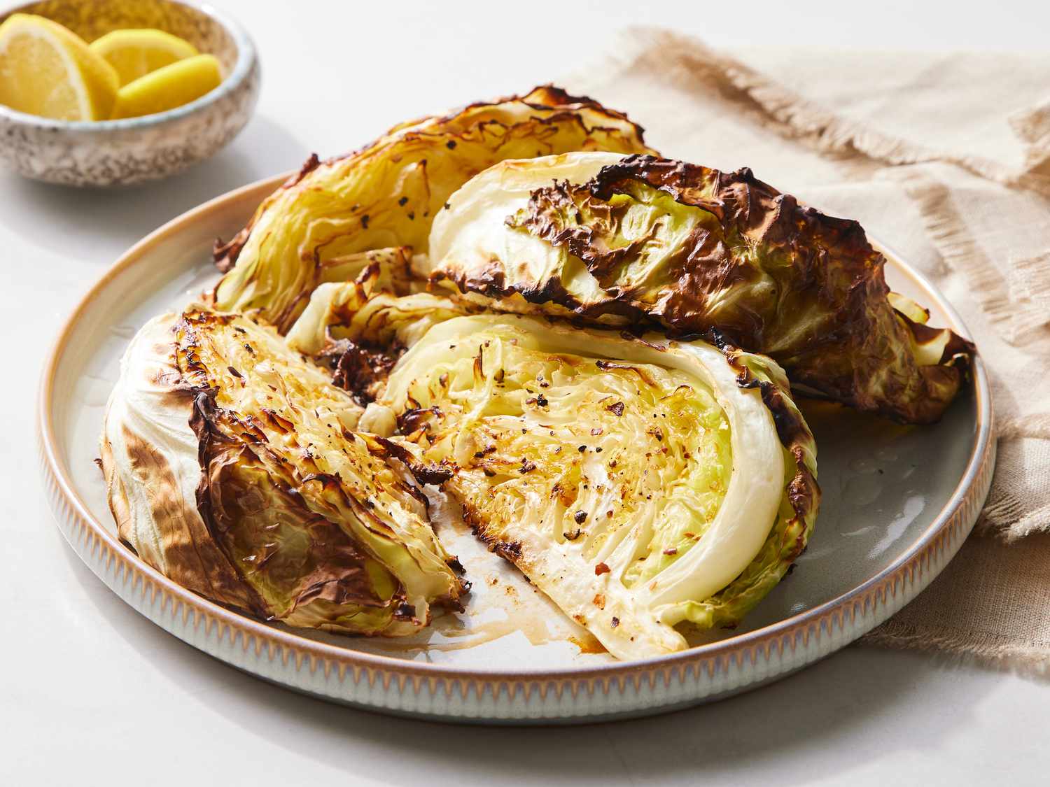 Garlic Roasted Cabbage