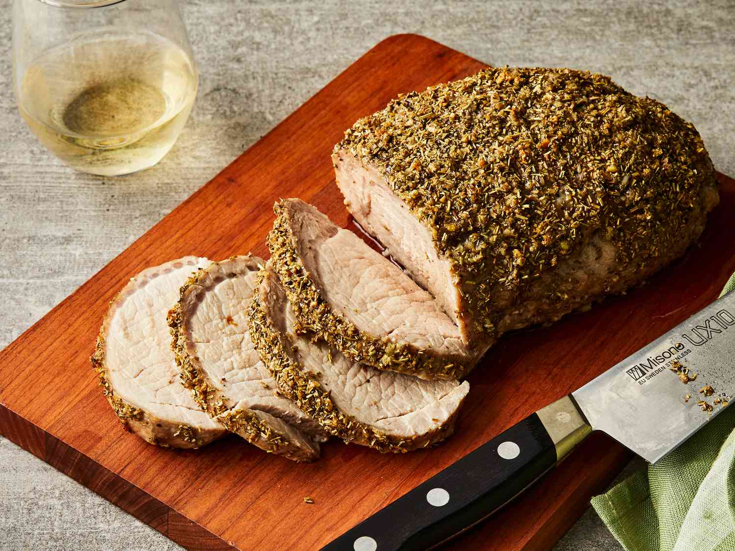 Garlic Rosemary Roasted Pork Loin