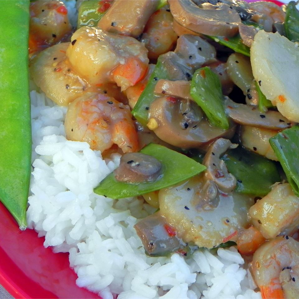 Garlic Shrimp Stir-Fry