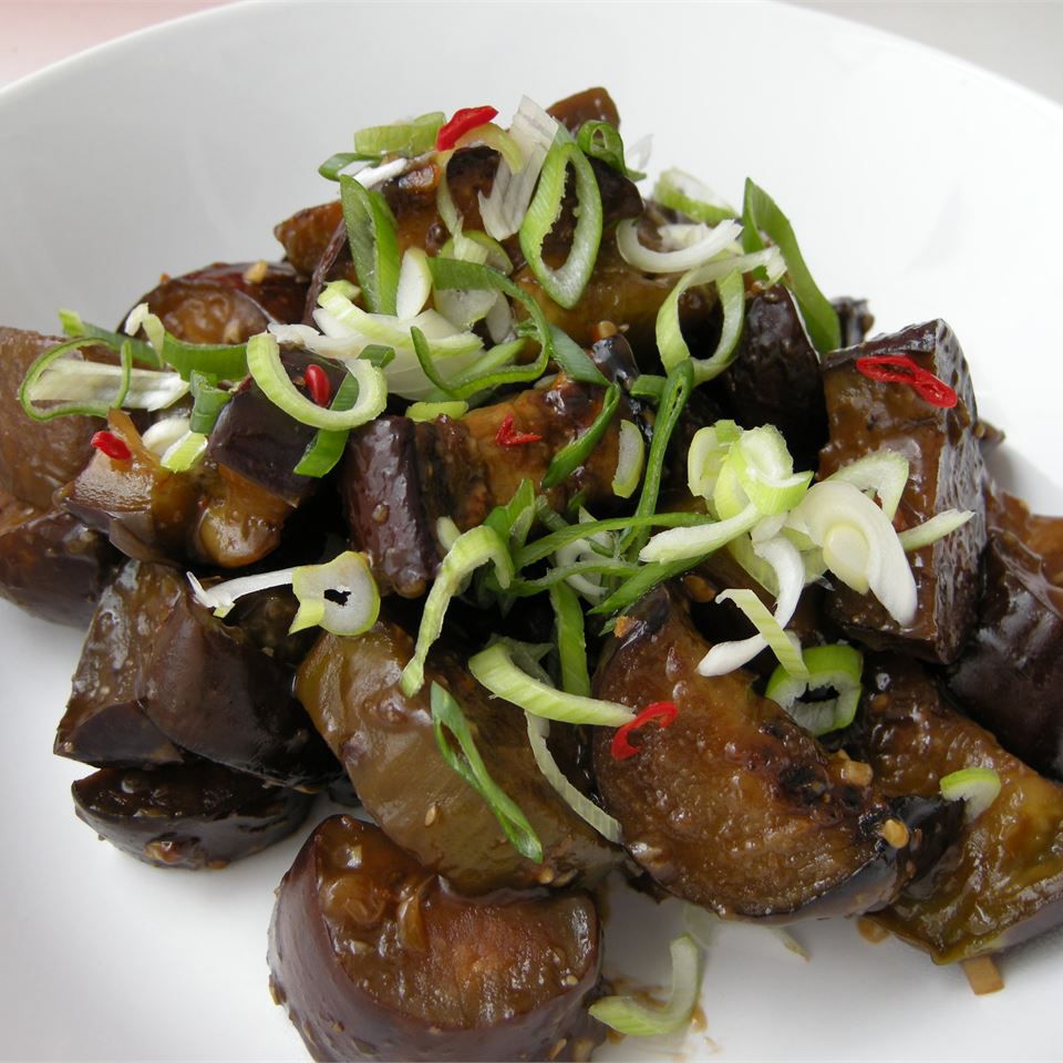 Garlic-Soy Chinese Eggplant
