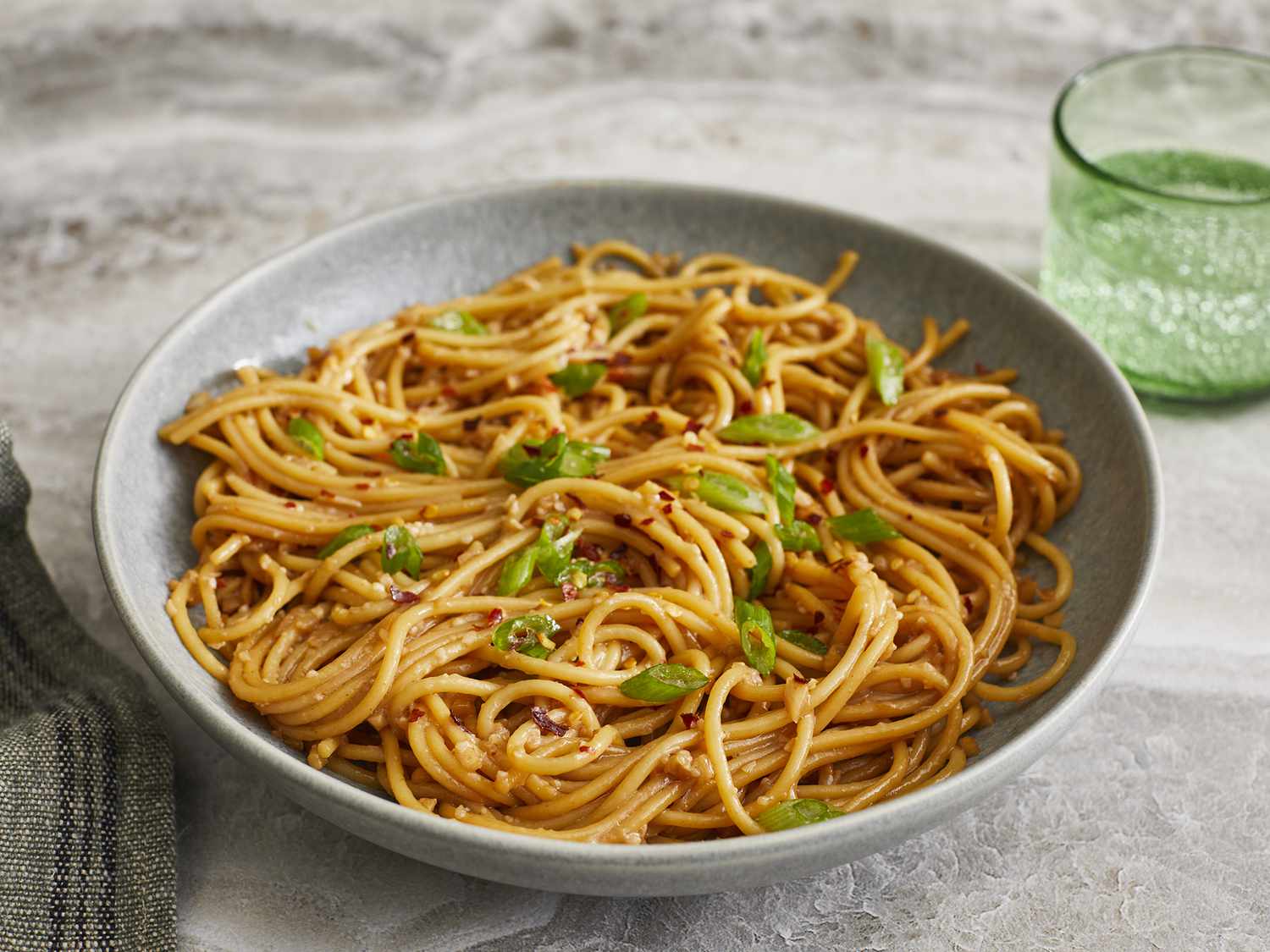 Garlic Spaghetti Noodles