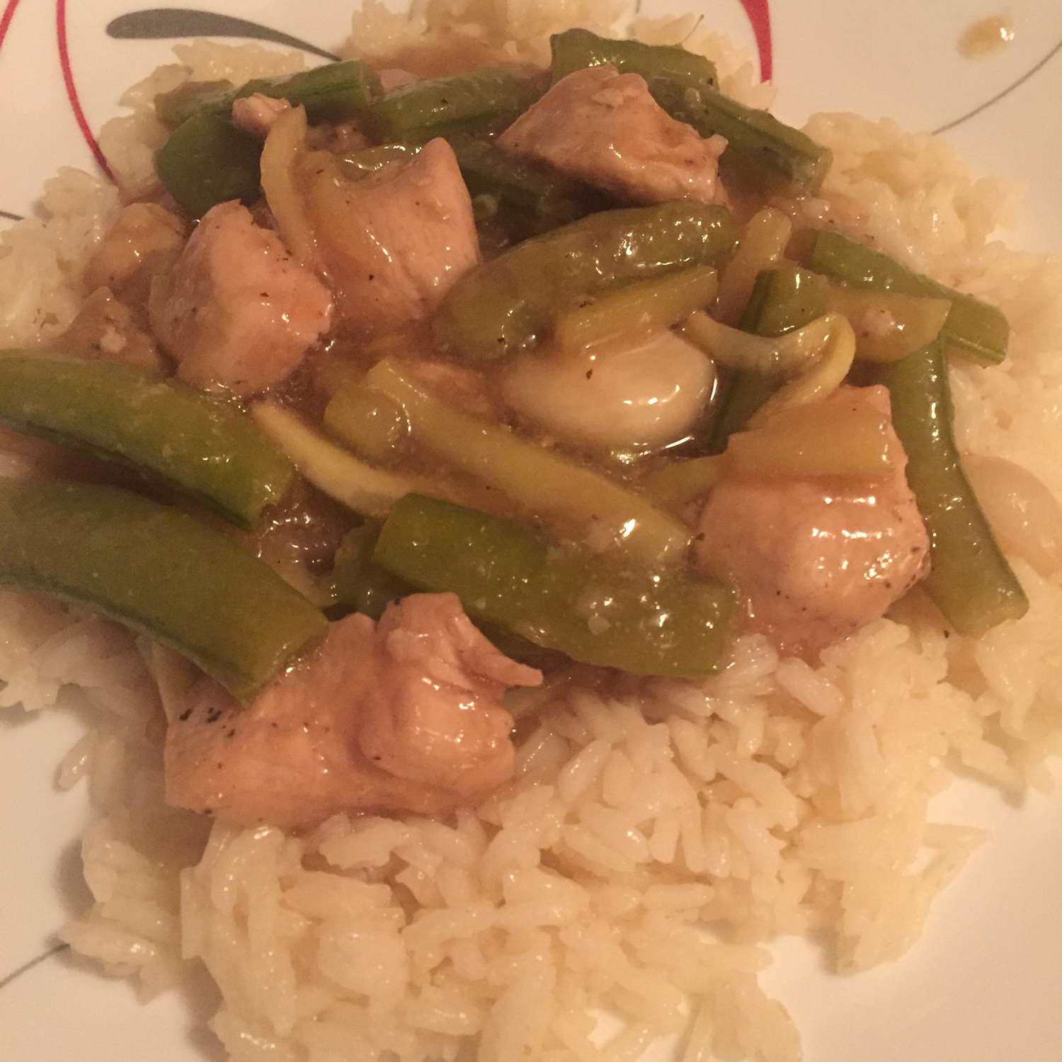 Garlic Stir-Fried Chicken