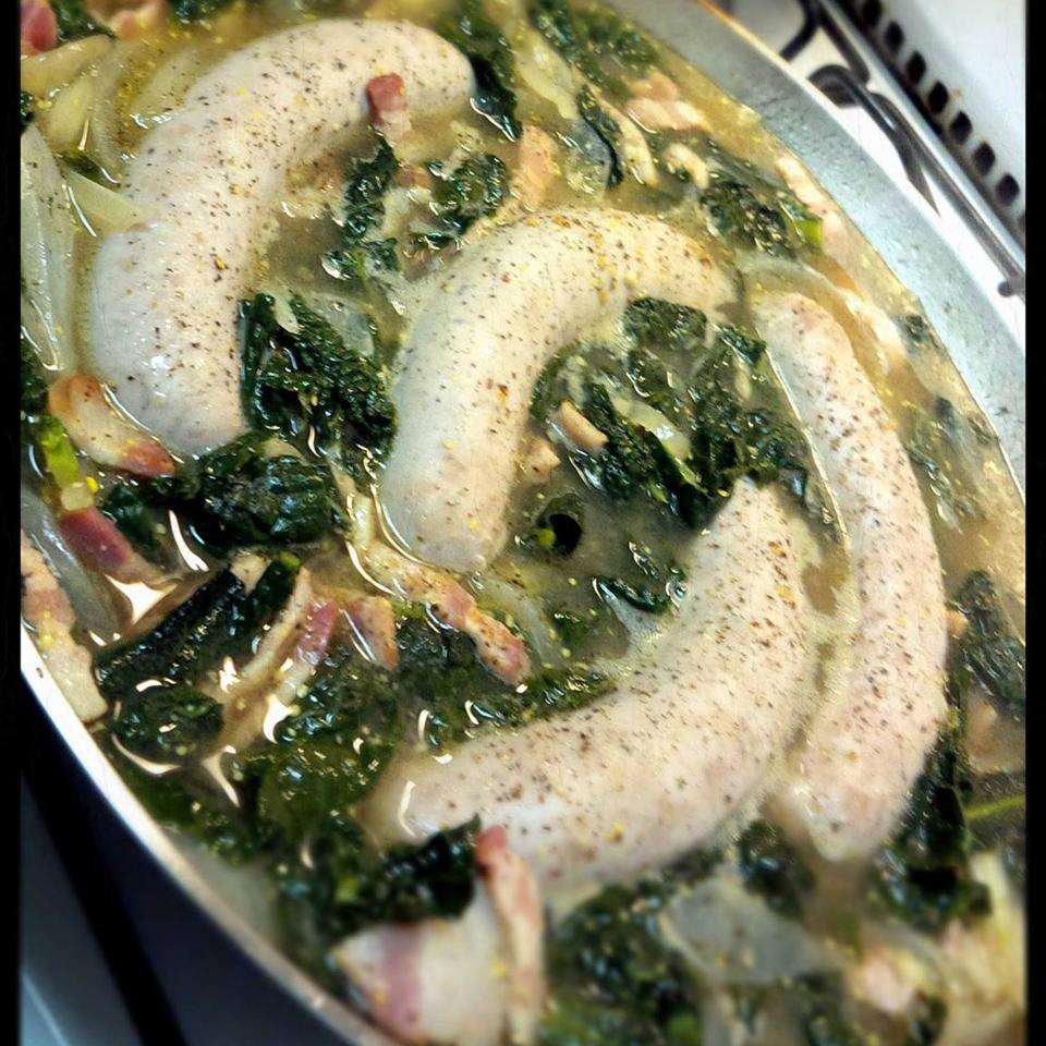 German Kale and Sausage Stew