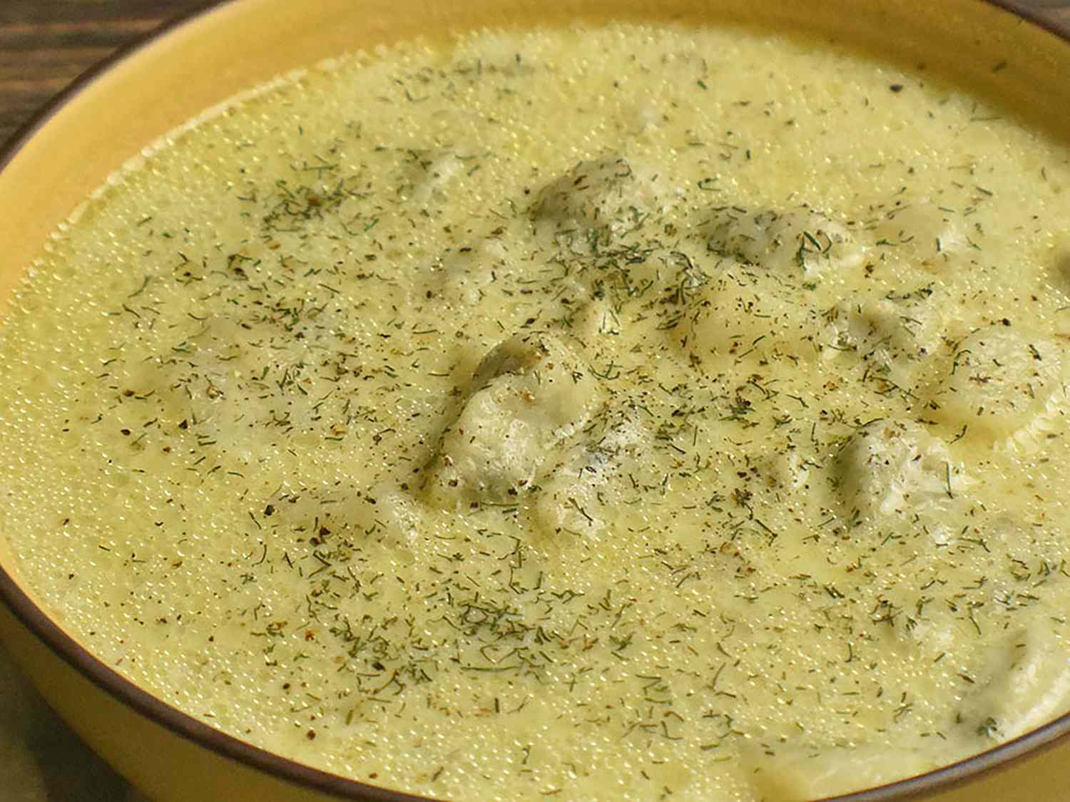 German Potato Dumpling Soup