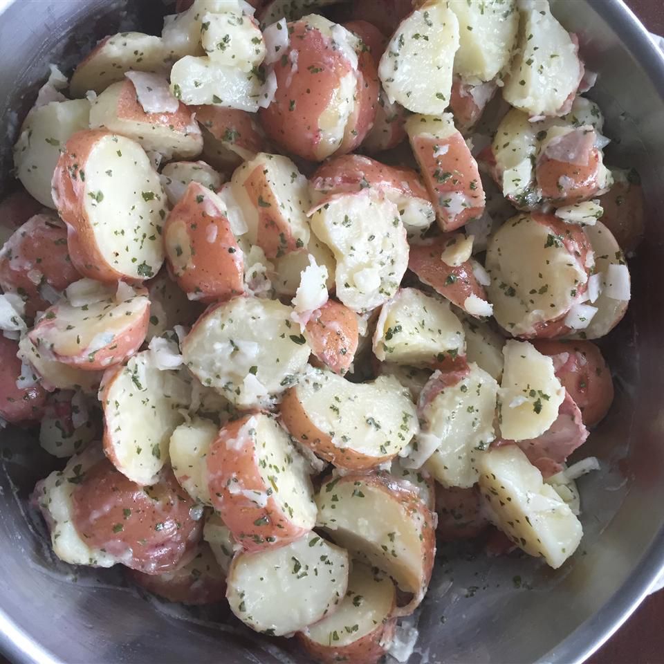 German Potato Salad for Oktoberfest