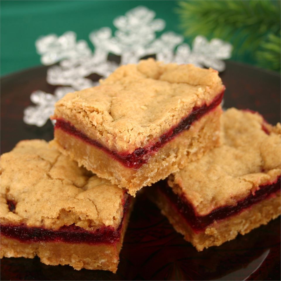 Ginger Cranberry Bars