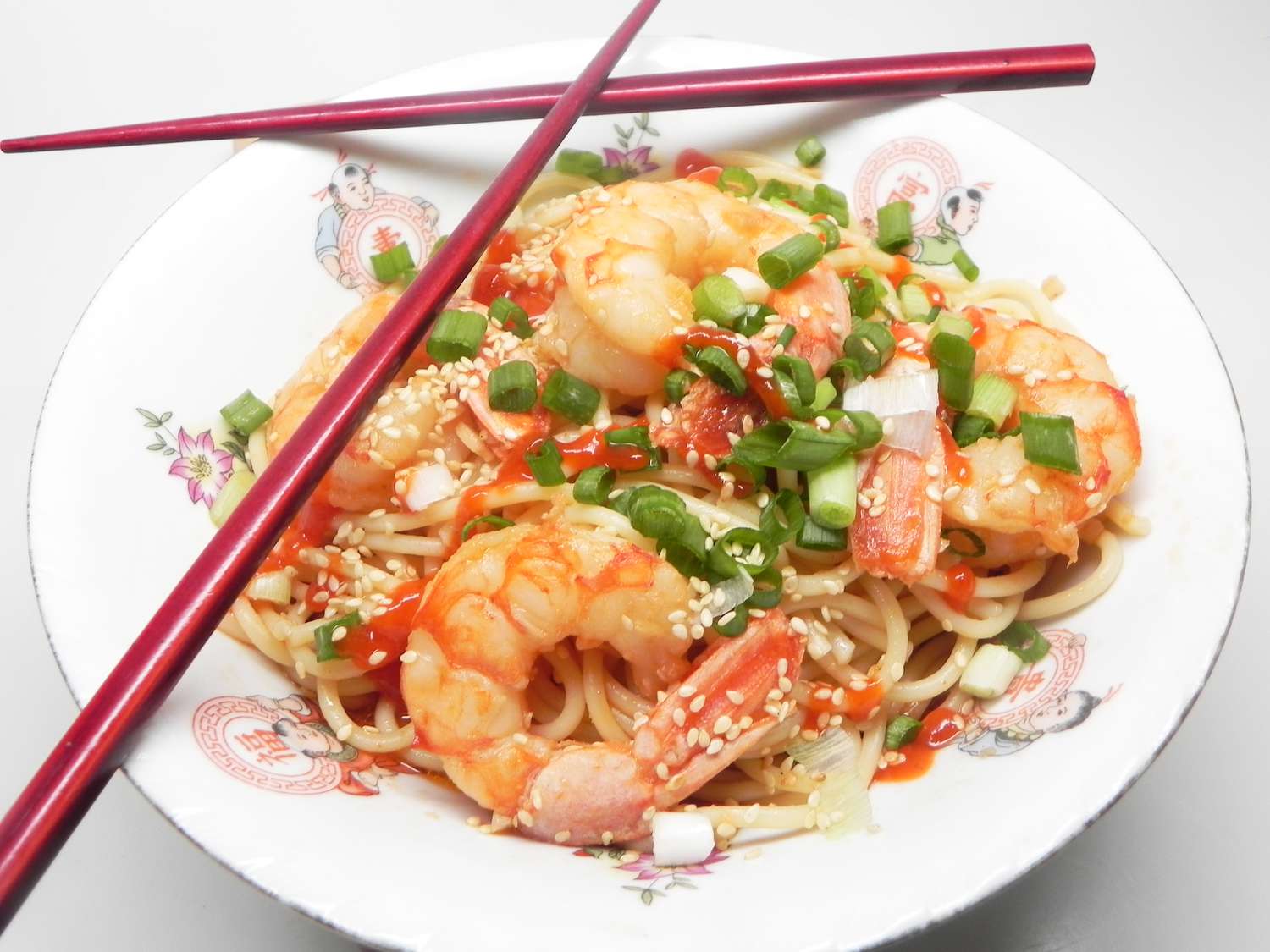 Ginger-Garlic Asian-Style Shrimp Scampi