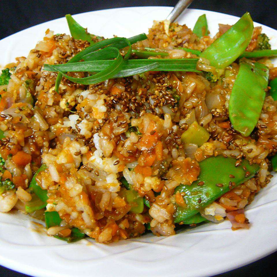 Ginger Hoisin Sesame Fried Rice