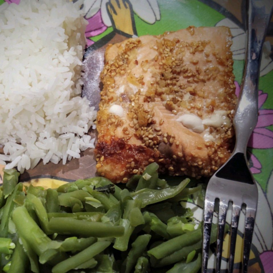 Ginger Honey Baked Salmon