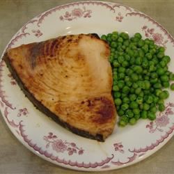 Ginger Marinated Swordfish