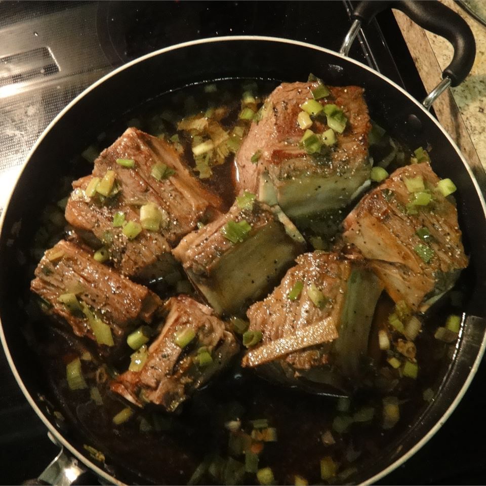 Ginger Soy Braised Spare Ribs