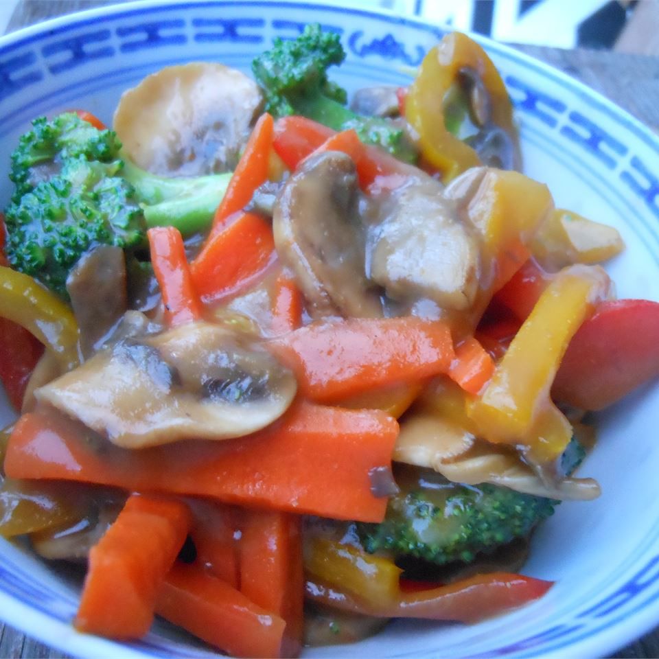 Ginger Soy Vegetable Stir-Fry