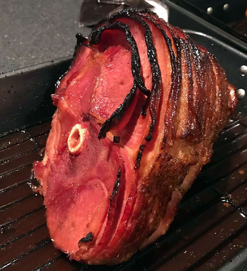Glazed Honey Brown Sugar Ham