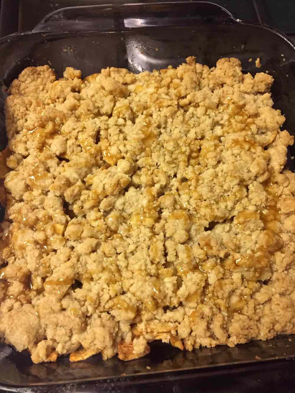 Gluten-Free Apple Crisp with Crunchy Topping