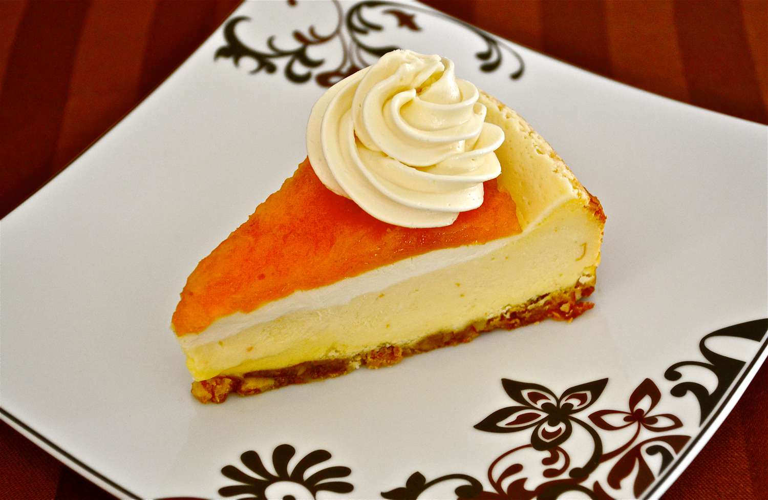 Gluten-Free Apricot Cheesecake