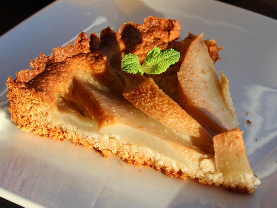 Gluten-Free Pear Almond Tart