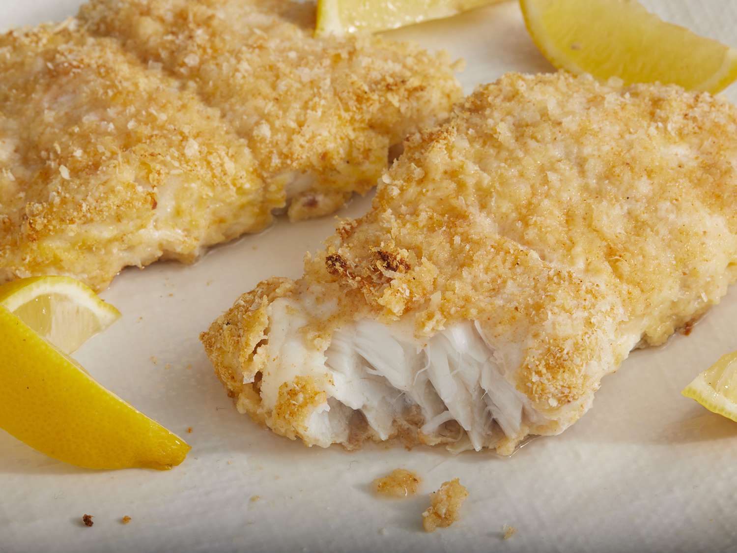 Golden Baked Walleye