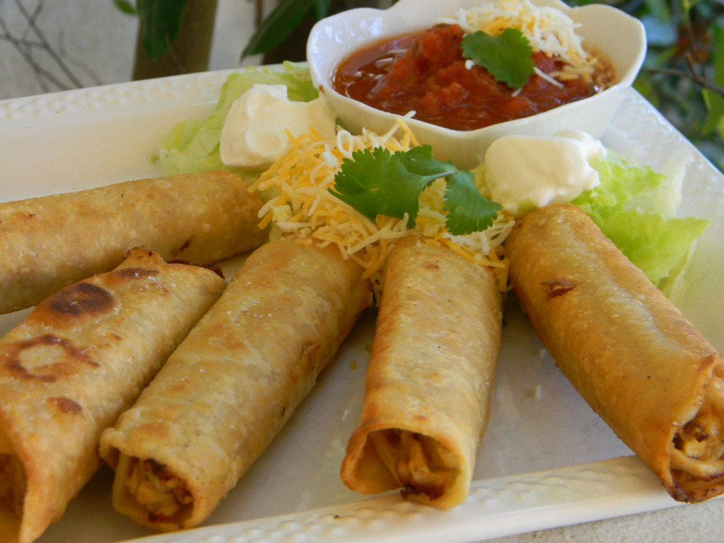 Golden Chicken Flautas