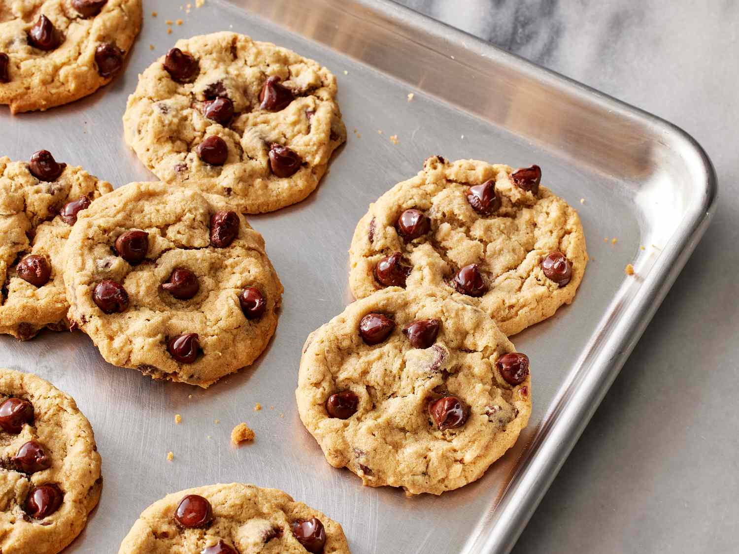 Gooey Chocolate Chip Cookies
