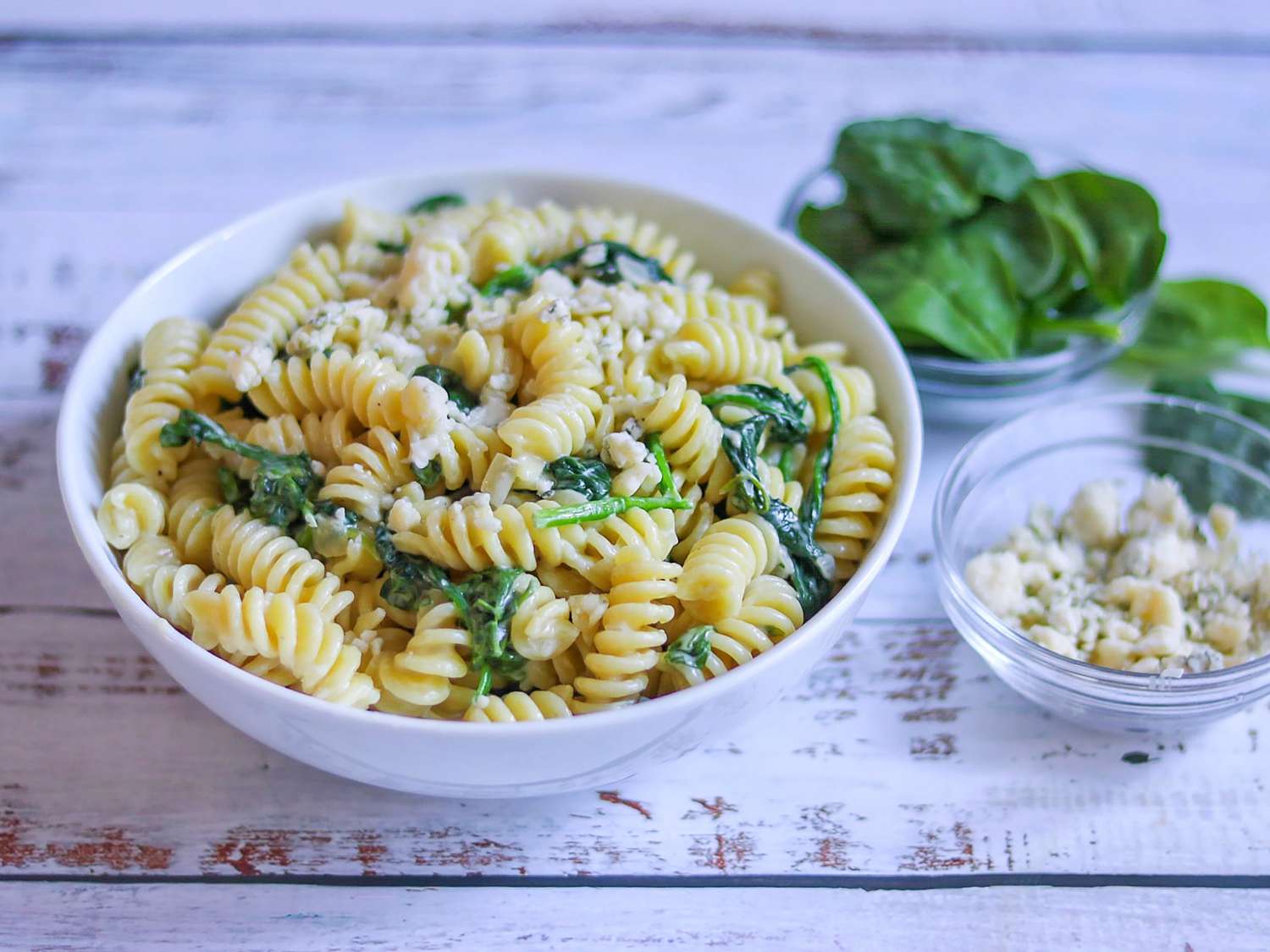 Gorgonzola Spinach Pasta