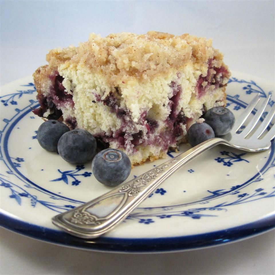Grandma's Blueberry Crumble Cake