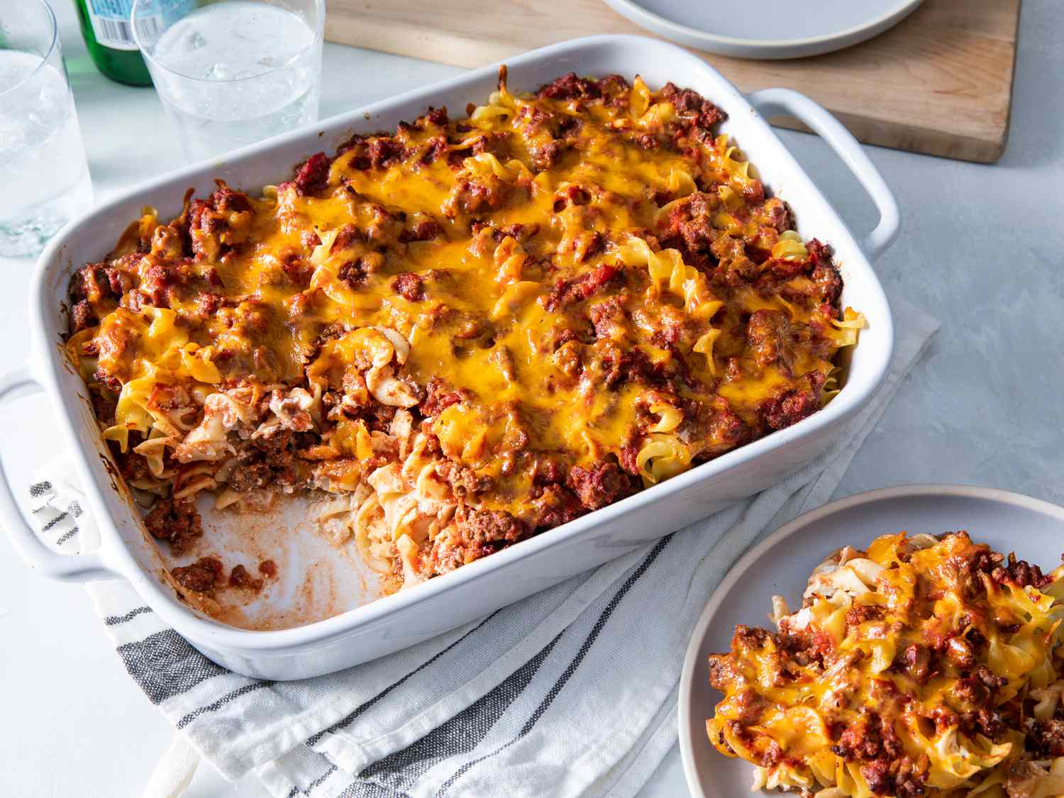 Grandma's Cheesy Beef Casserole