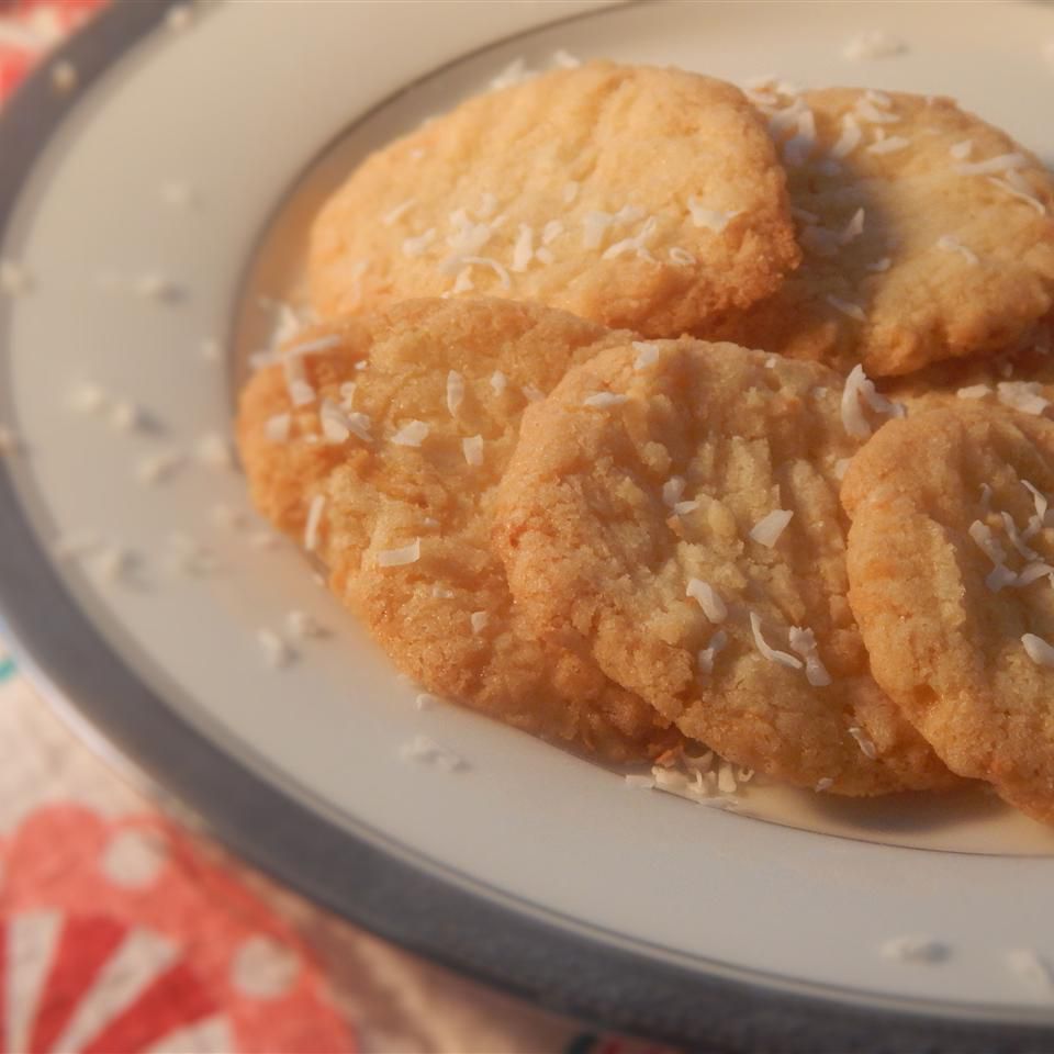 Grandma's Coconut Sugar Cookies