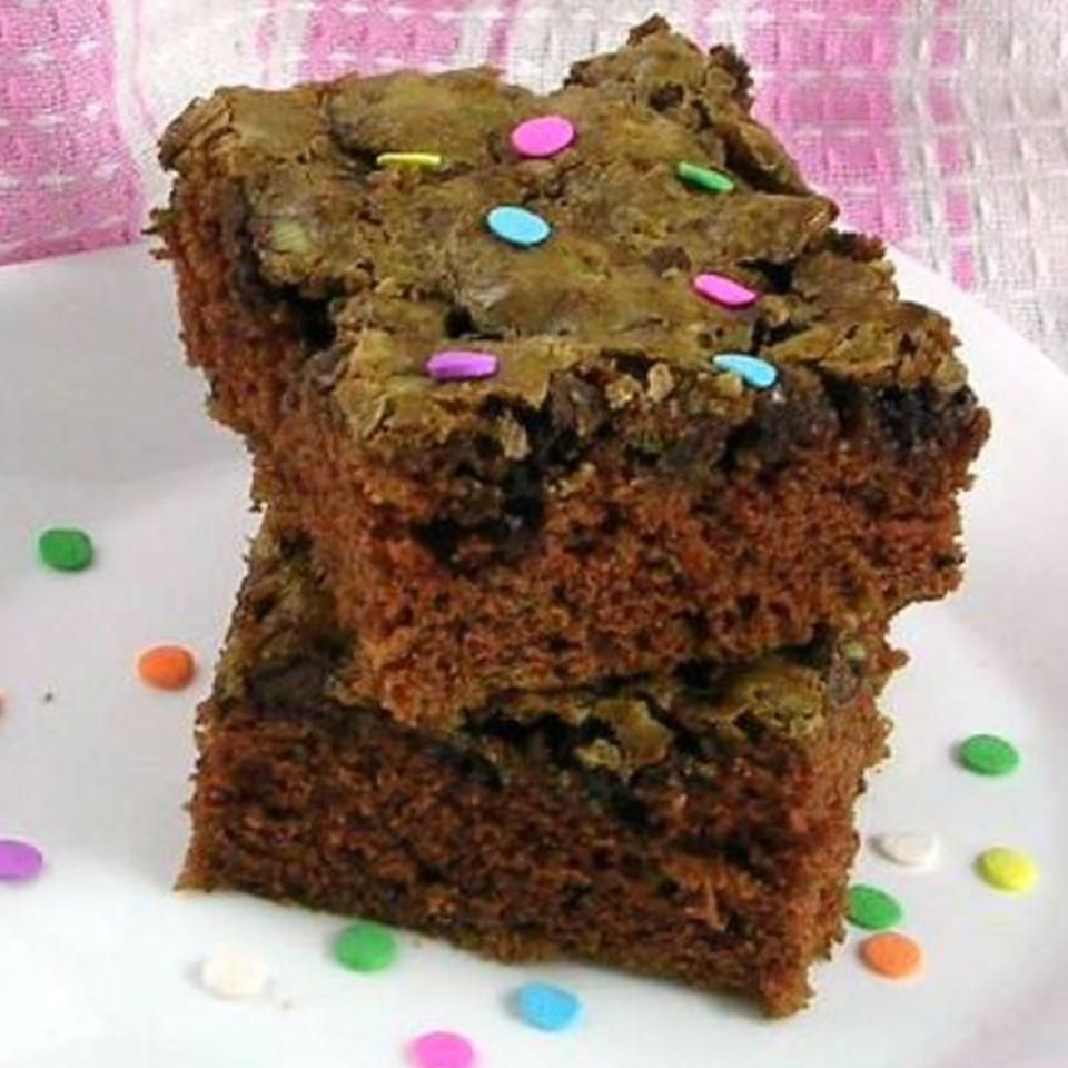 Grandma's Fudgy Zucchini Brownies