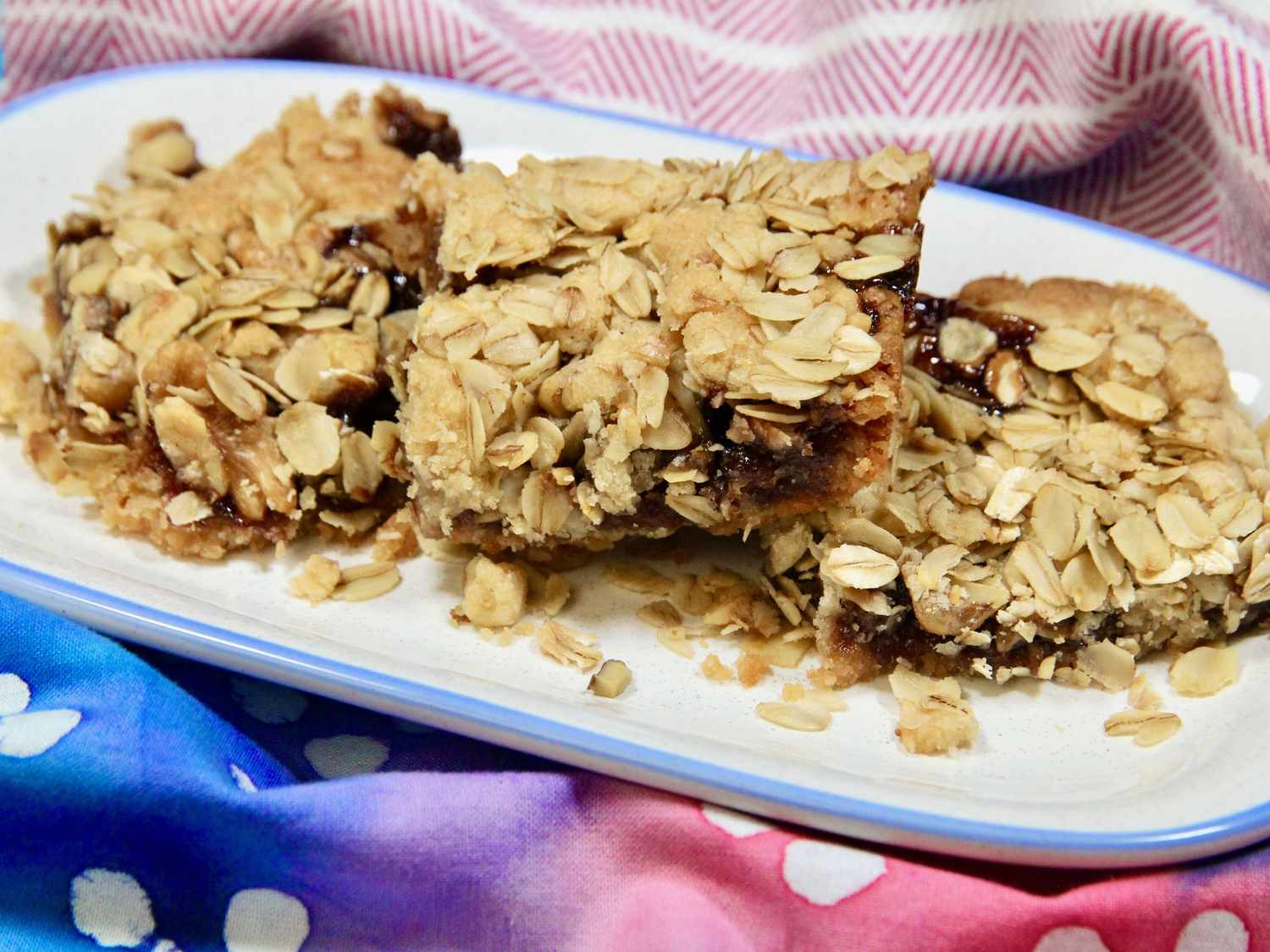 Grandma's Raspberry Oat Bars
