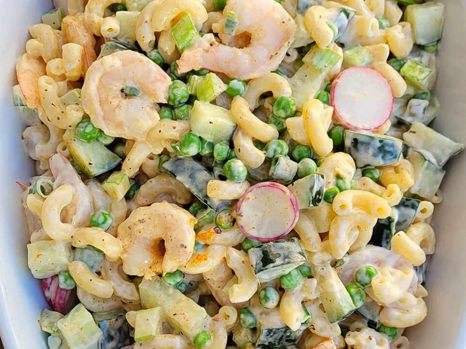 Grandma's Shrimp Macaroni Salad