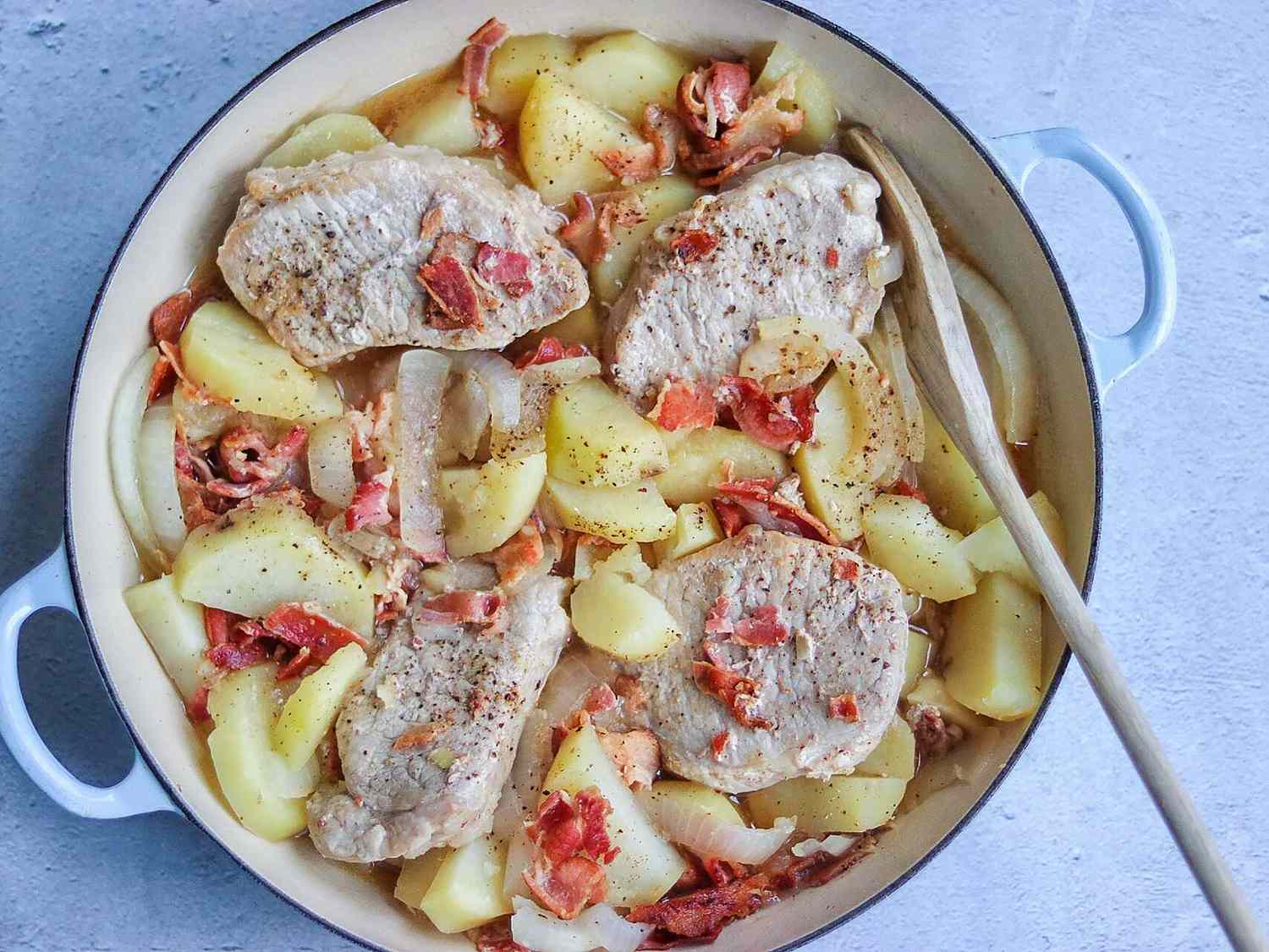 Grandmother's Pork Chop Skillet