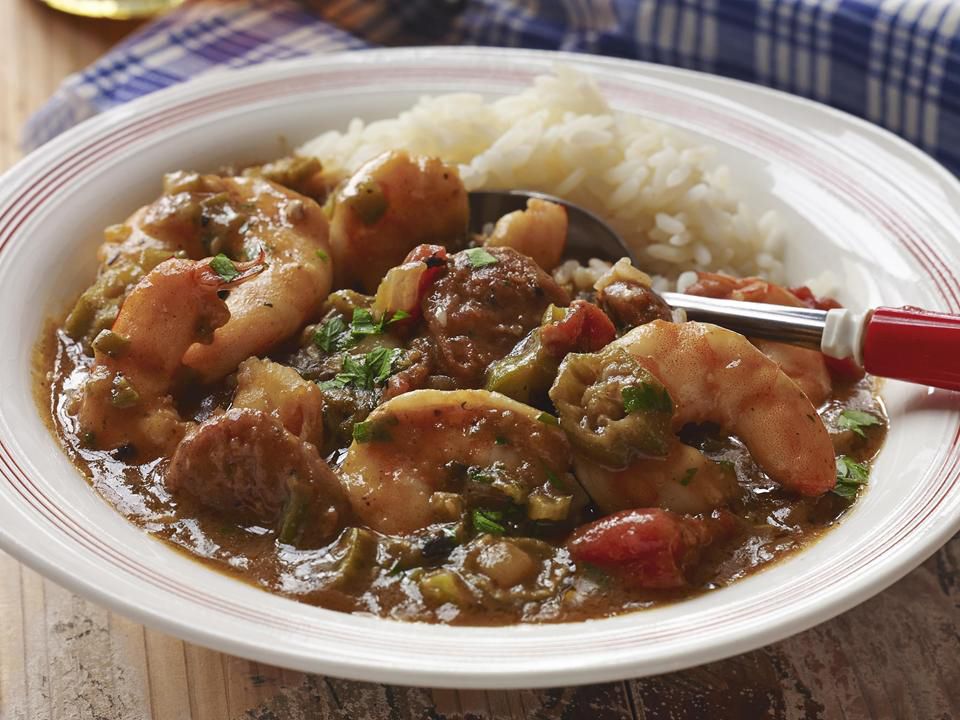 Grandmother's Shrimp Gumbo