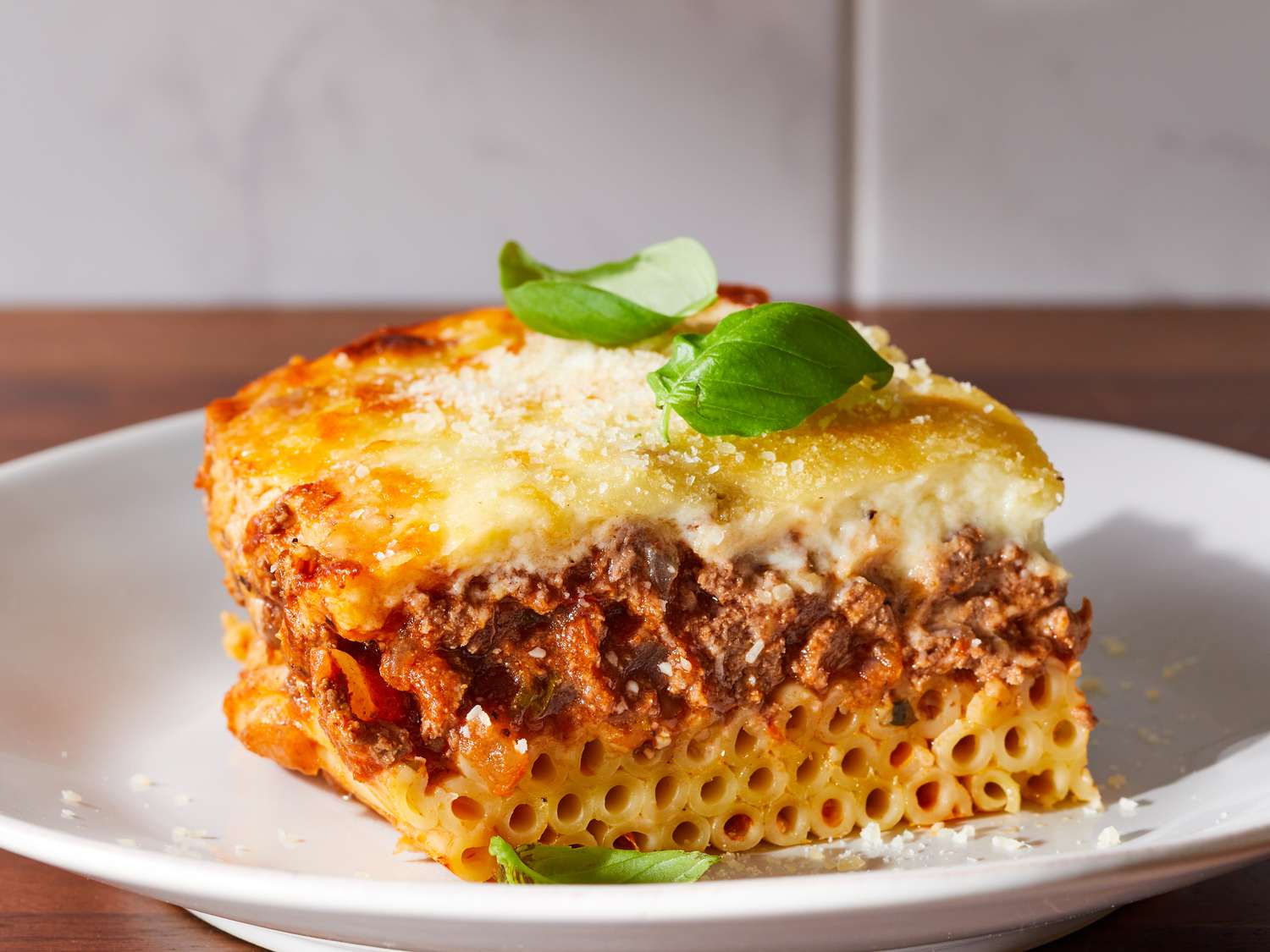 Greek Baked Pasta