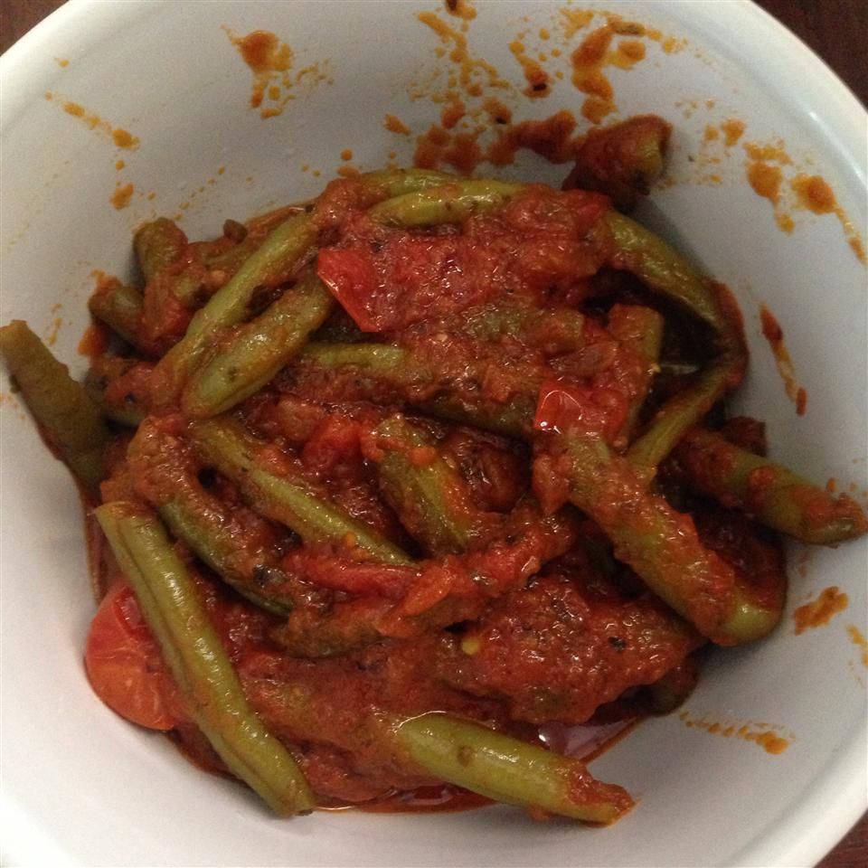 Greek Green Beans with Tomato Sauce