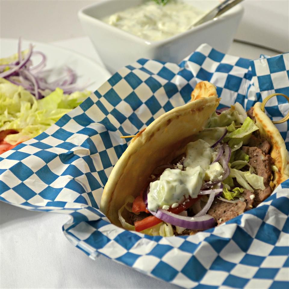 Greek Gyro Sandwich