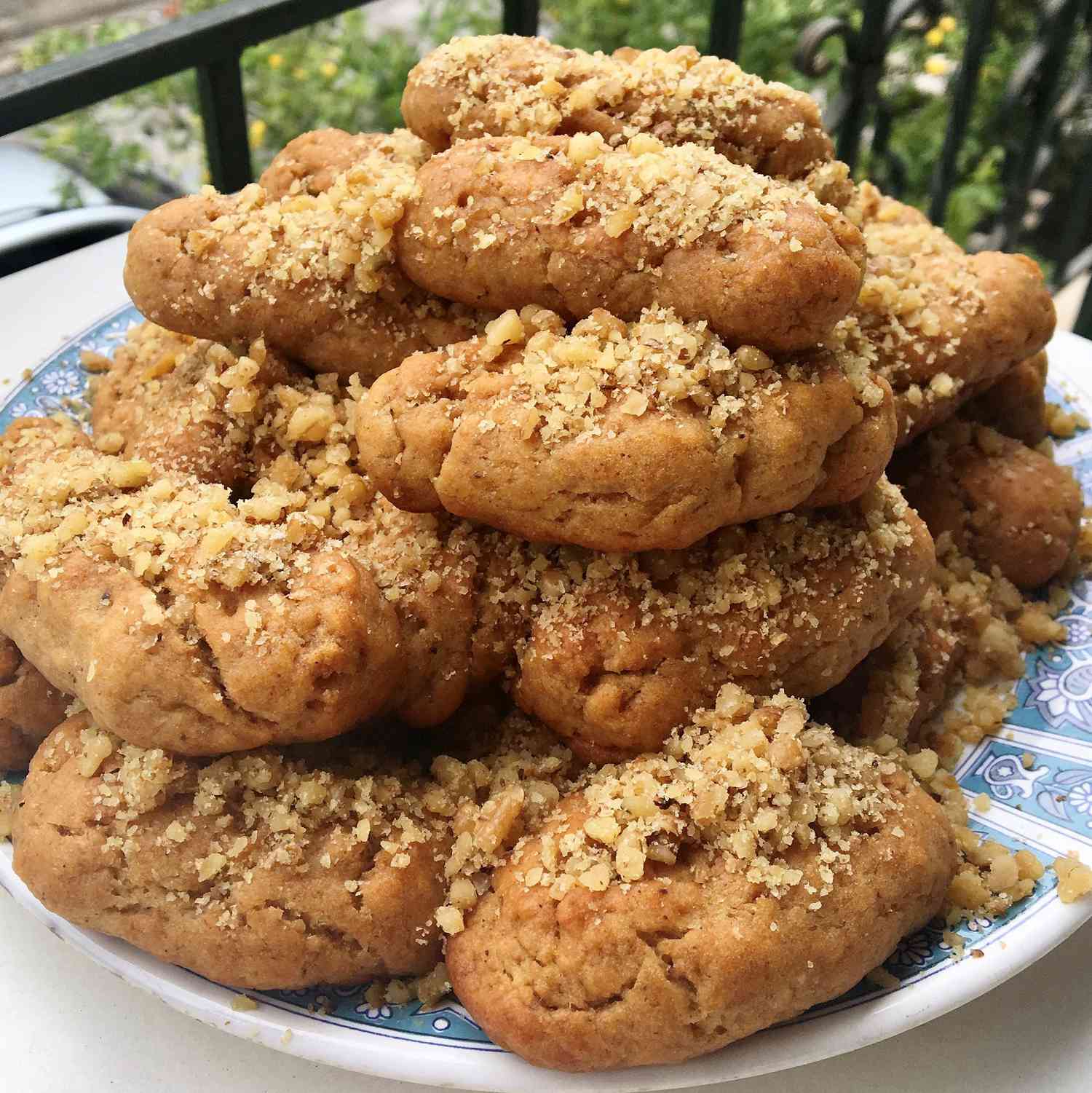 Greek Honey Walnut Cookies