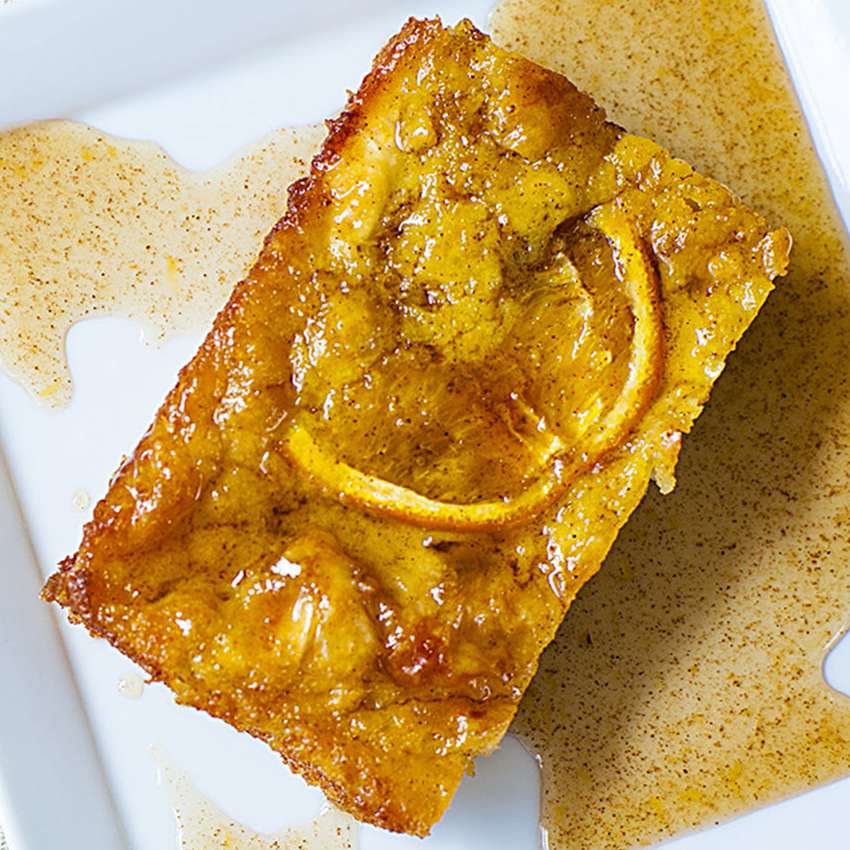 Greek Orange Phyllo Cake
