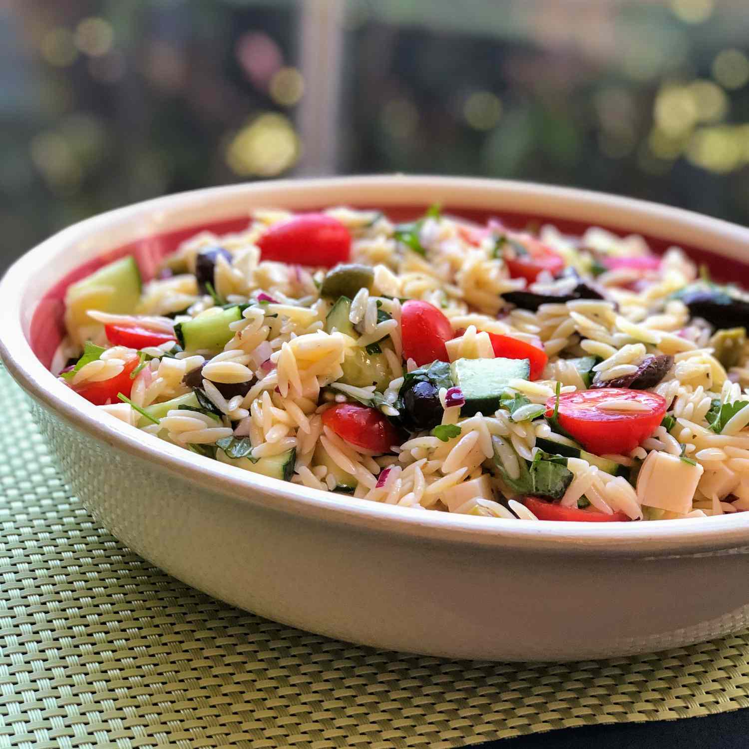 Greek Orzo Salad