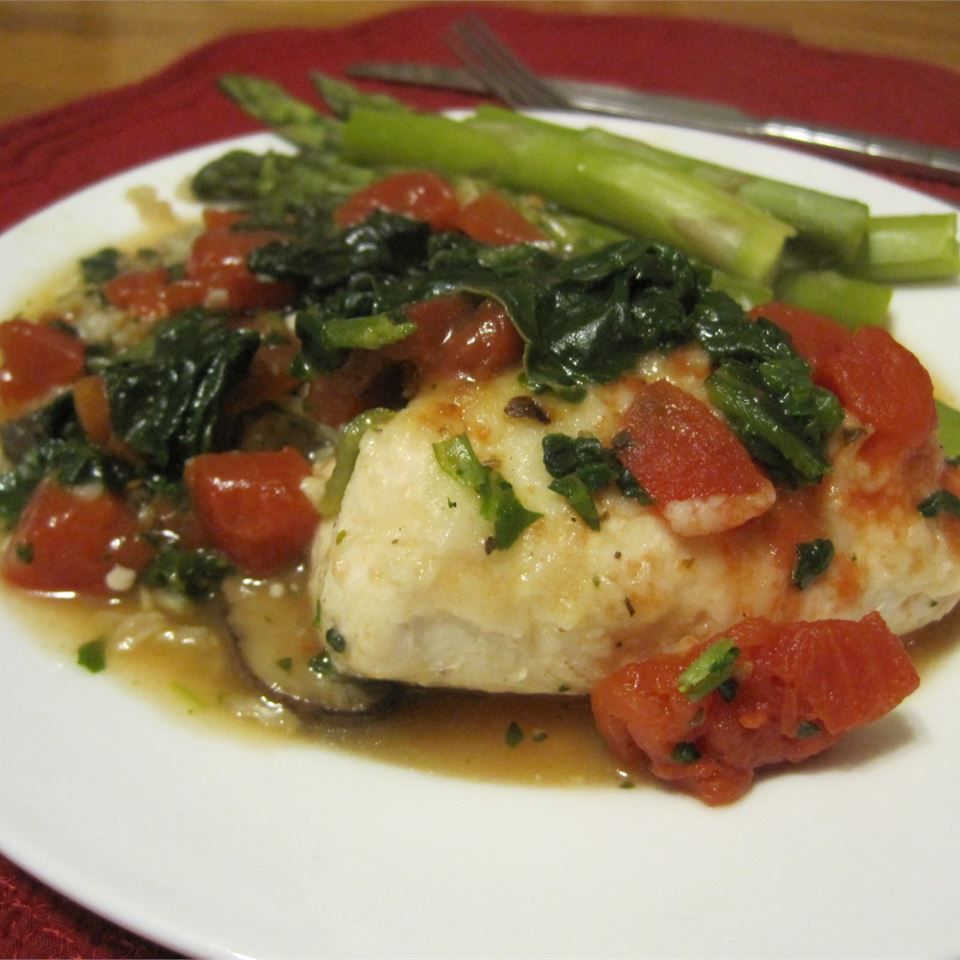Greek Stuffed Chicken