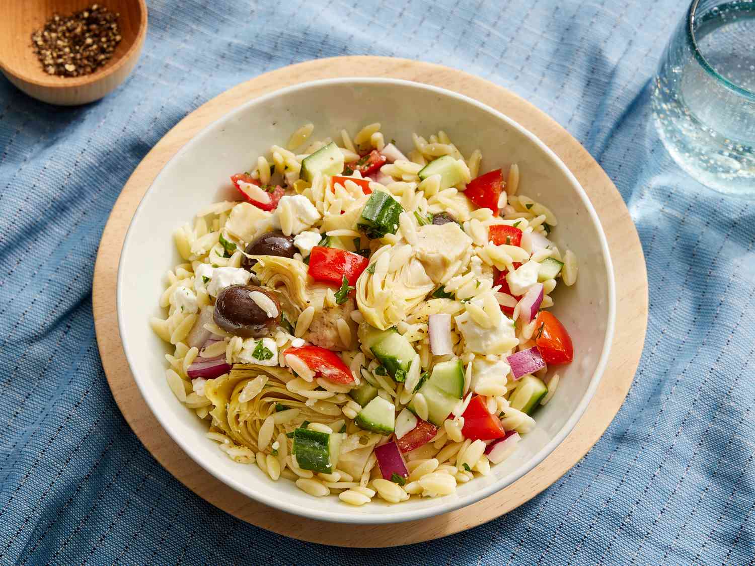 Greek-Style Orzo Salad