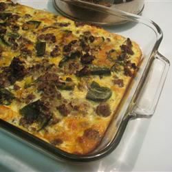 Green Chile Beef Casserole