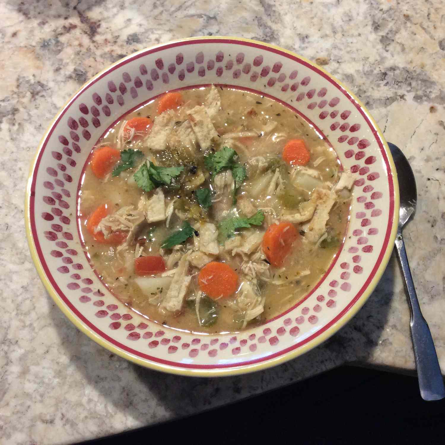 Green Chile Chicken Soup