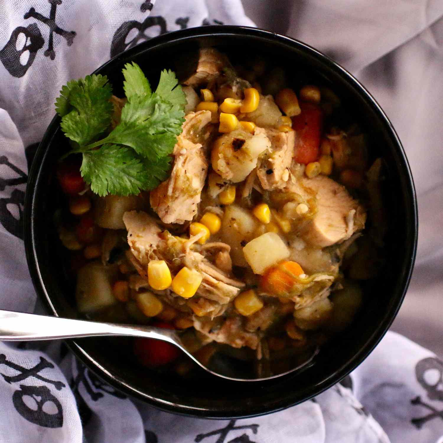Green Chile Chicken Stew